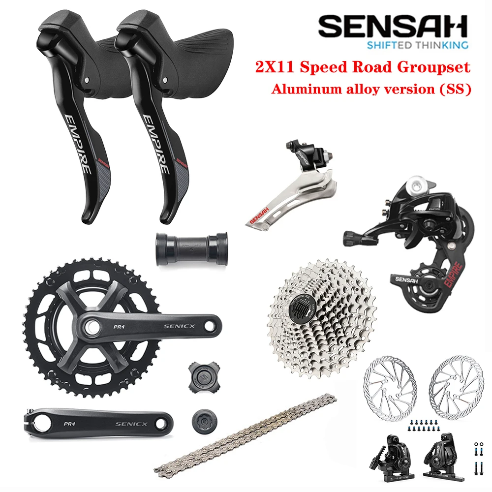 SENSAH EMPIRE 2x11 Speed, 22s Road Groupset, for Road bike Bicycle