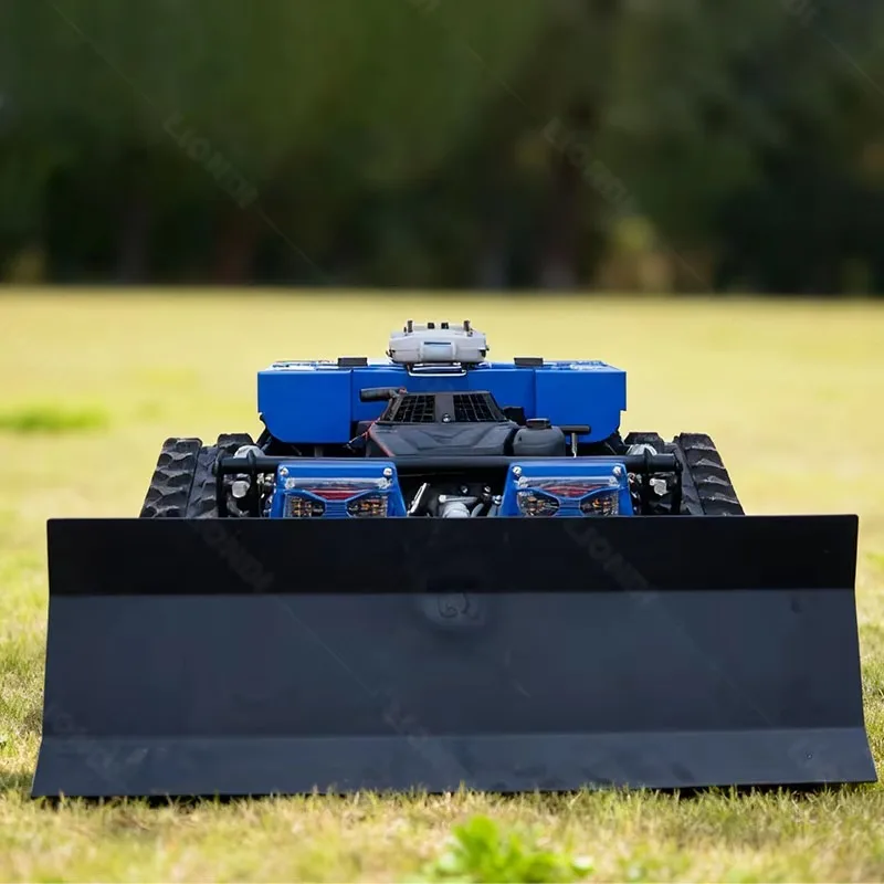 

[2026] Agricultural Rubber Crawler Remote Control Lawn Mower With CE Engine