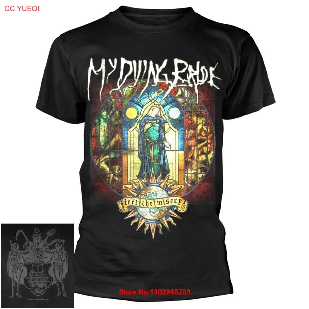 Mi novia moriente siente la camiseta de Misery S-XXL camiseta oficial camiseta de banda de Metal