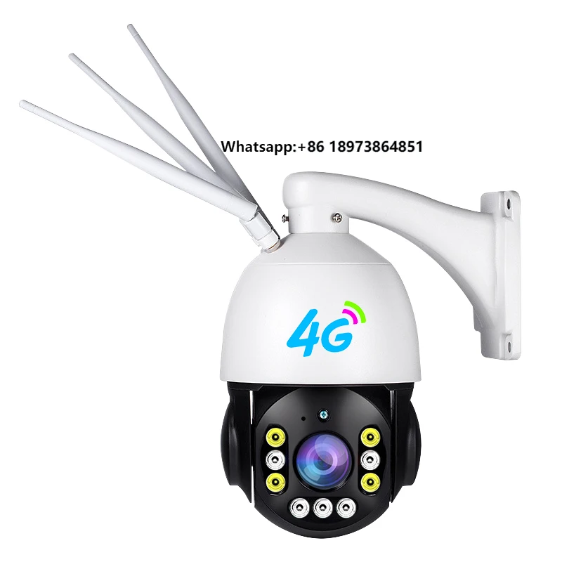 

4G WIFI 30x 5MP Auto Tracking Optical Zoom Colorful Night Vision Two Way Audio IR Security CCTV Surveillance Cameras