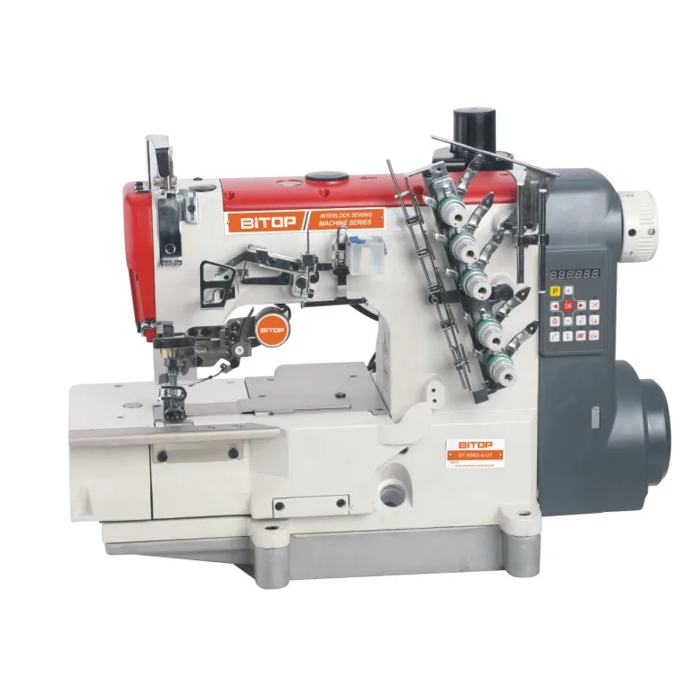 BT-858D-4-UT Sewing Machine Industrial Interlock Sewing Machine Industrial Herming Interlock