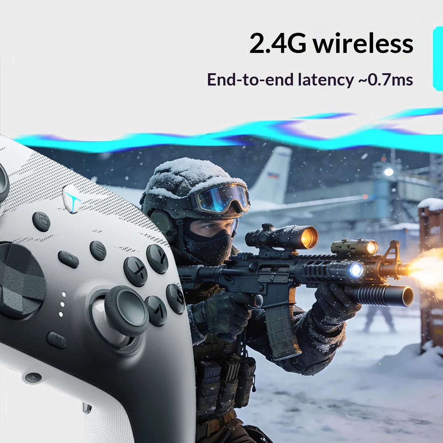 Thunderobot LieRen 50 Game Controller, Xbox Layout Wireless Gamepad, Motion Sensing for Switch2, PC, Steam, NS, Ideal Gift