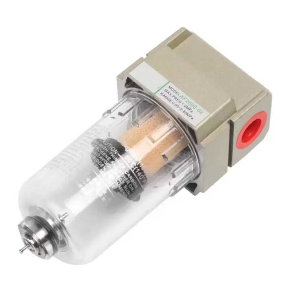 AF2000-02 1/4 Air Pump Compressor Filter Pneumatic Universal Oil Catch Tank Water And Impurities Separator for Compressed Air