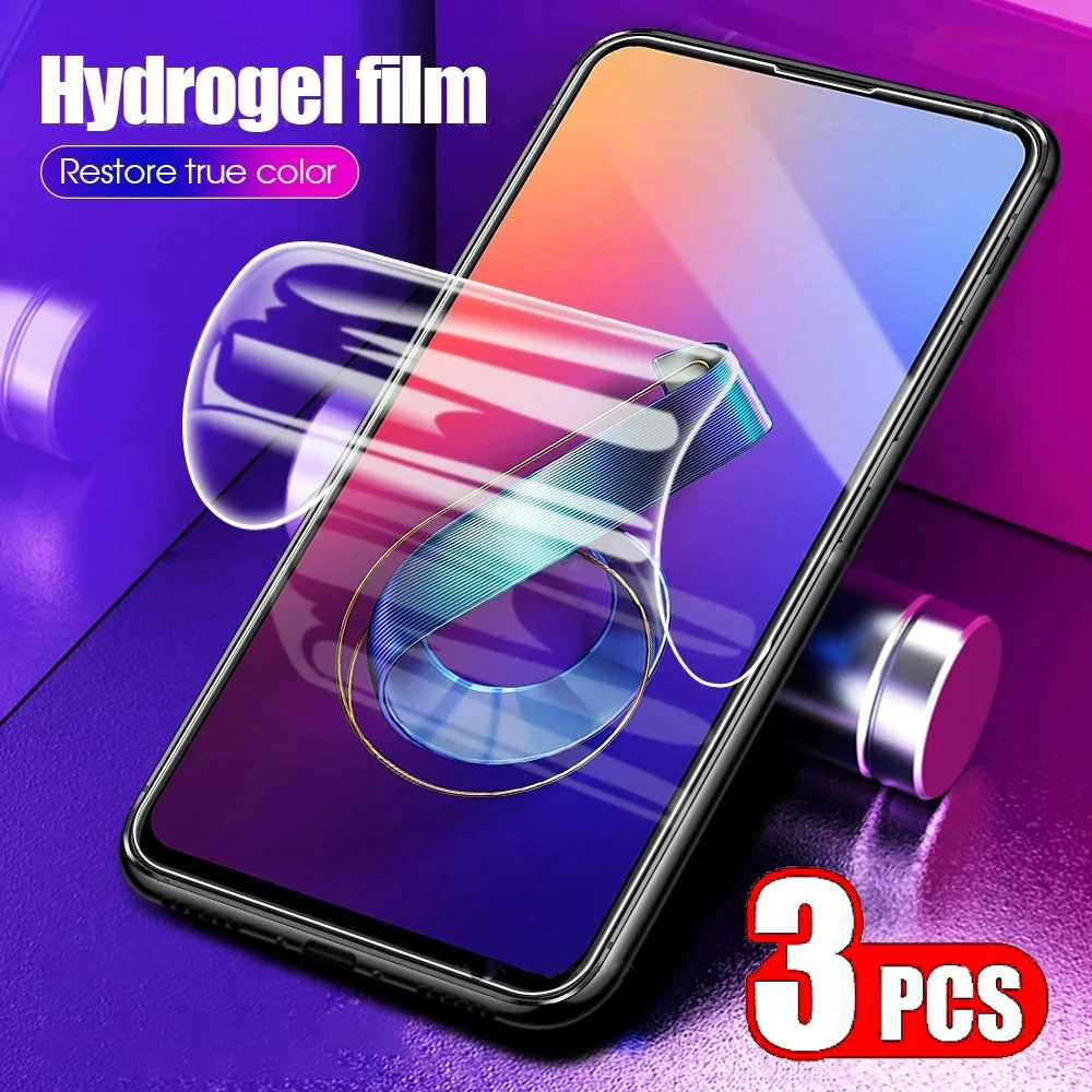 3 шт. гидрогелевая пленка для Cubot P5 C6 P6 P9 T9 C11 C9W A890 GT72 GT90 GT99 A6589S One Bobby C7+ C9+ C10+ Защитная пленка для экрана, не стекло