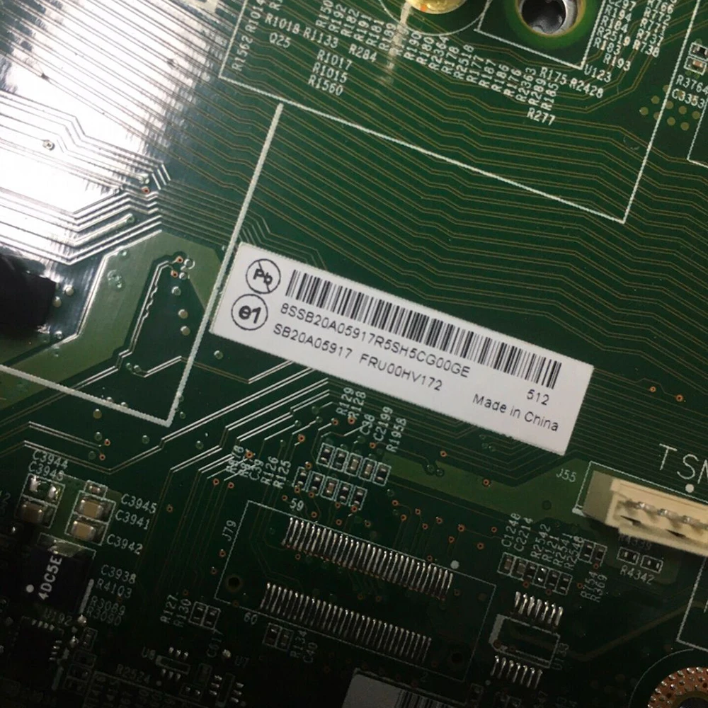 Placa-mãe de servidor original RD650 00HV172