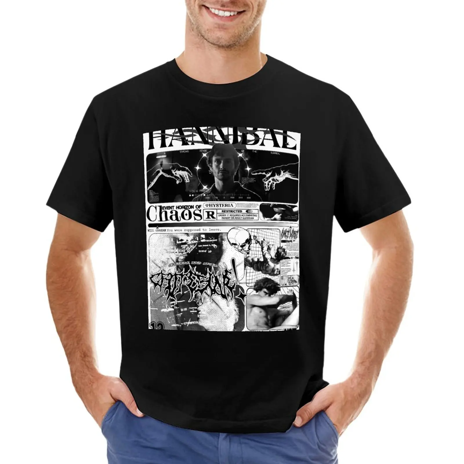 

event horizon of chaos - Hannibal T-Shirt sports fan t-shirts quick drying shirt t shirts men