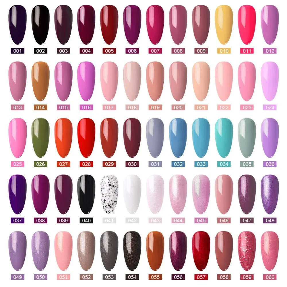 KADS Pure Nail Gel Polish Semi Permanent Gel Lacquers Soak off UV LED Lamp Nail Art Decoration Printing Varnishes 114 Colors