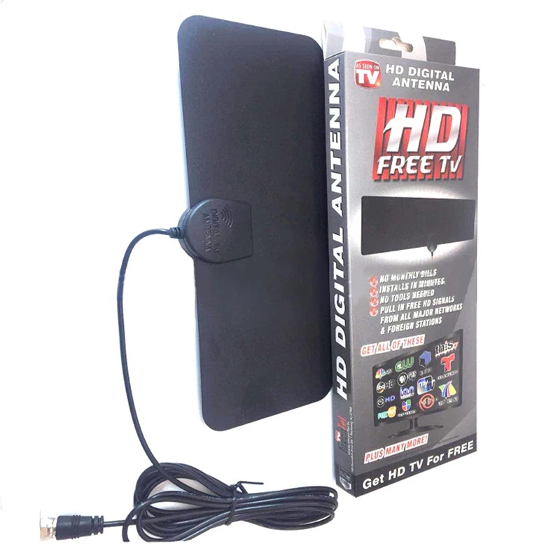 2024 New HD 4K 8K Indoor Digital TV Antenna ATSC DVD-T2 Cable Television Antena Signal Receiver Indoor Outdoor Easy Installation view 5