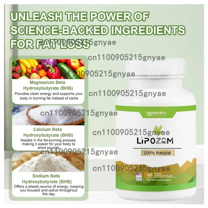 Lipozem Weight Loss Supplement | Capsules That Boost Metabolism, Increase Energy & Control Appetite