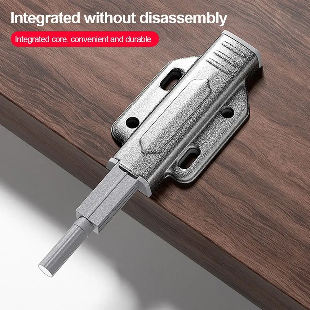 Plastic Cabinet Catches Damper Quiet Close Noise Reduction Hidden Cabinet Rebounding Device Drawer Soft Close Damper Closer