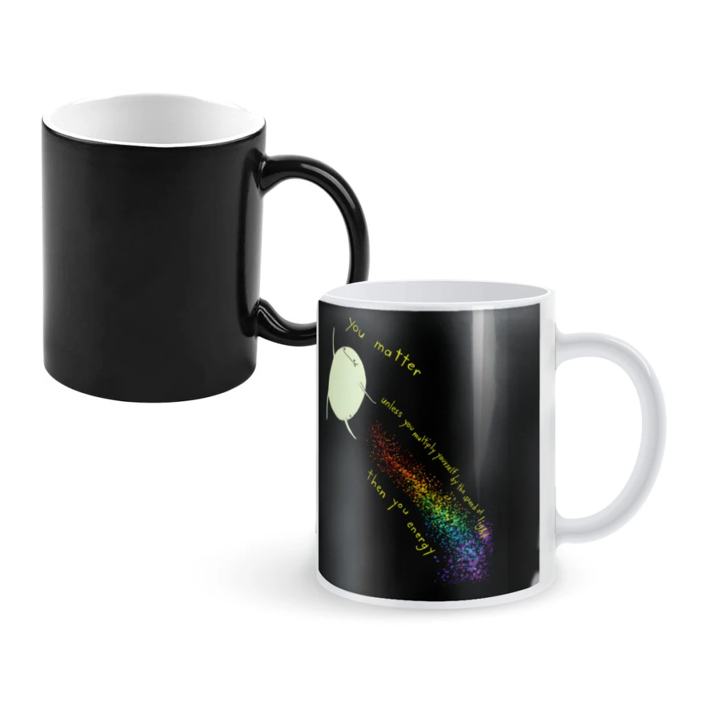 

you matterCoffee Mugs And Mug Creative Color Change Tea Cup Ceramic Milk Cups Novelty Gifts