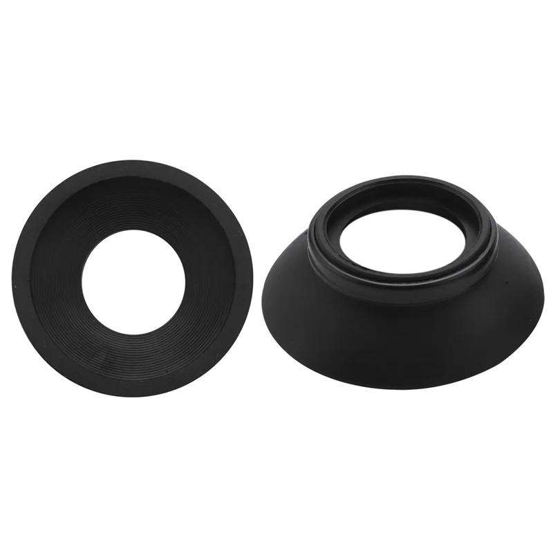ABGI-Eyecup Eyepiece Dk-19 عدسة الكاميرا المطاطية لنيكون D810 D5 D4S D4 D3X D3S D3 D700 D800 D800E D2xs DD2 Hf6 (4 عبوات)