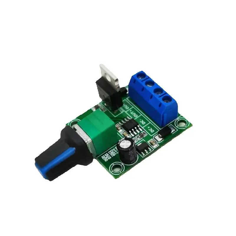 DC brushed motor drive board, optical drive motor PWM speed controller switch module 6V-30V upgraded version