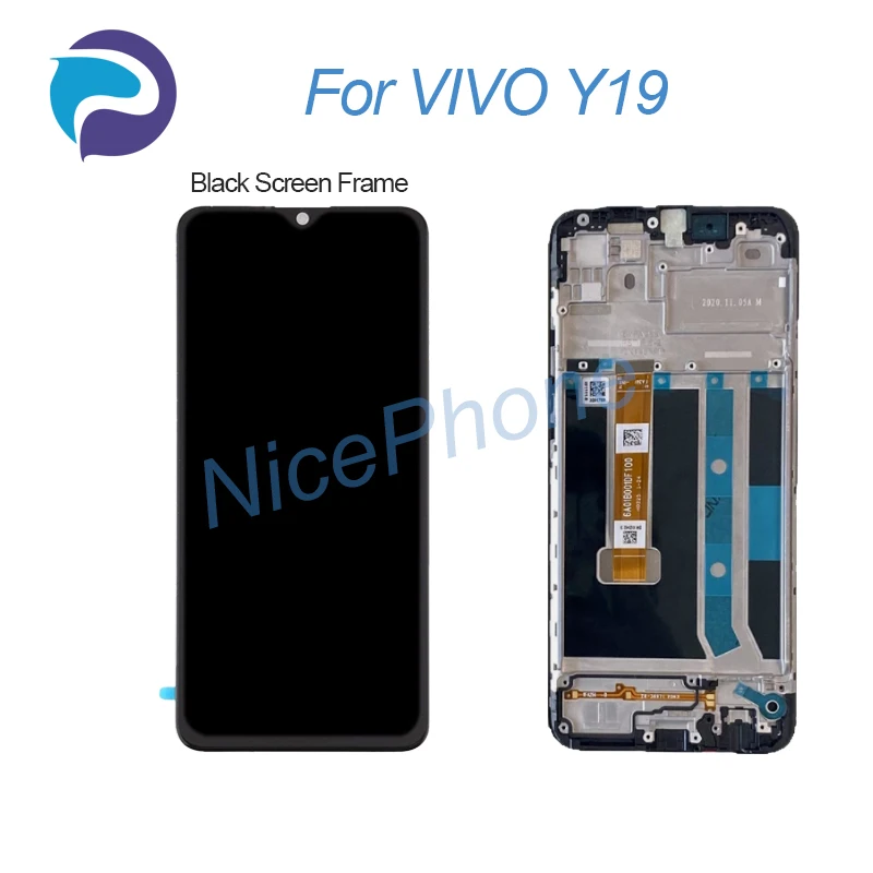 Voor Vivo Y19 Lcd-Scherm + Touch Digitizer Display 2340*1080 1915 Voor Vivo Y19 Lcd-Scherm