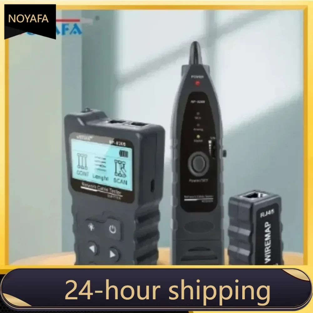 NOYAFA NF-8209 Kabel-Tracker, LAN-Display, Messgerät, Netzwerk-Tools, LCD-Display, Messung der Länge, Wiremap-Tester