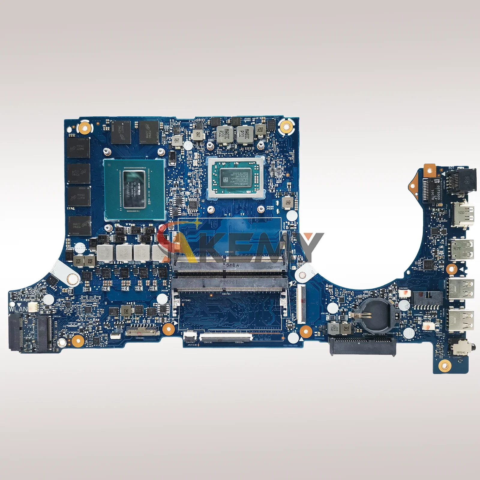 FX505DU اللوحة الأم للكمبيوتر المحمول ASUS TUF Gaming FX505GU FX505GM FX86FE FX86FD FX505 FX505GV اللوحة الرئيسية للكمبيوتر المحمول مع وحدة المعالجة المركزية R3 R5 R7