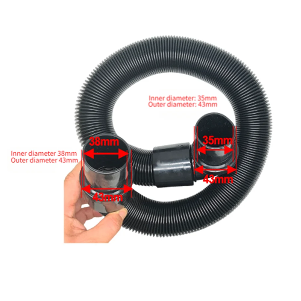 Flexible Static Dissipating Hose for ProTeam 107648 with 112 Inch Cuffs Replacement for Super and Mode 6 Vacuum Cleaners