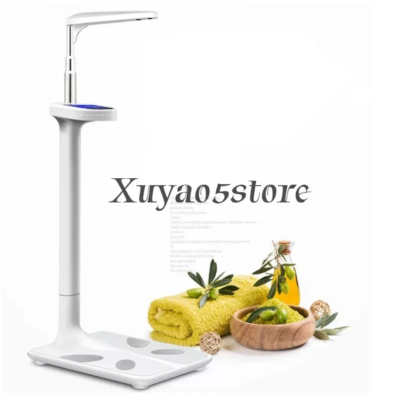 Ultrasonic Height Body Fat Analyzer Body Scale Height Measuring Instrument Physical Examination Scale Electronic Body Fat Scale