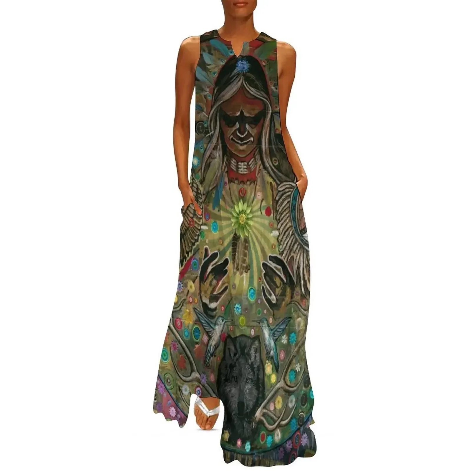

Great Spirit Long Dress dress women clothes Women's dress