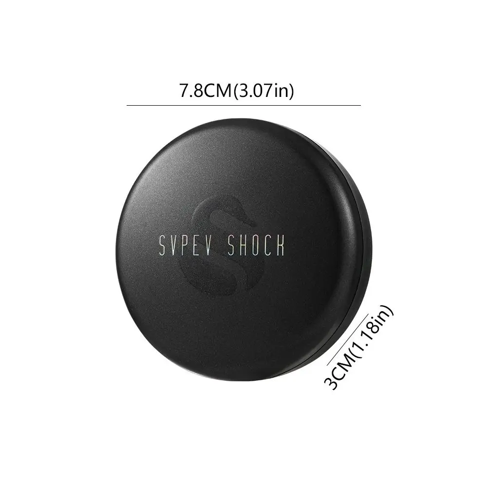 3 Colors Pressed Powder Foundation Silky Texture Oil Control Matte Concealer Waterproof Matte Finish Setting Powder Face Makeup