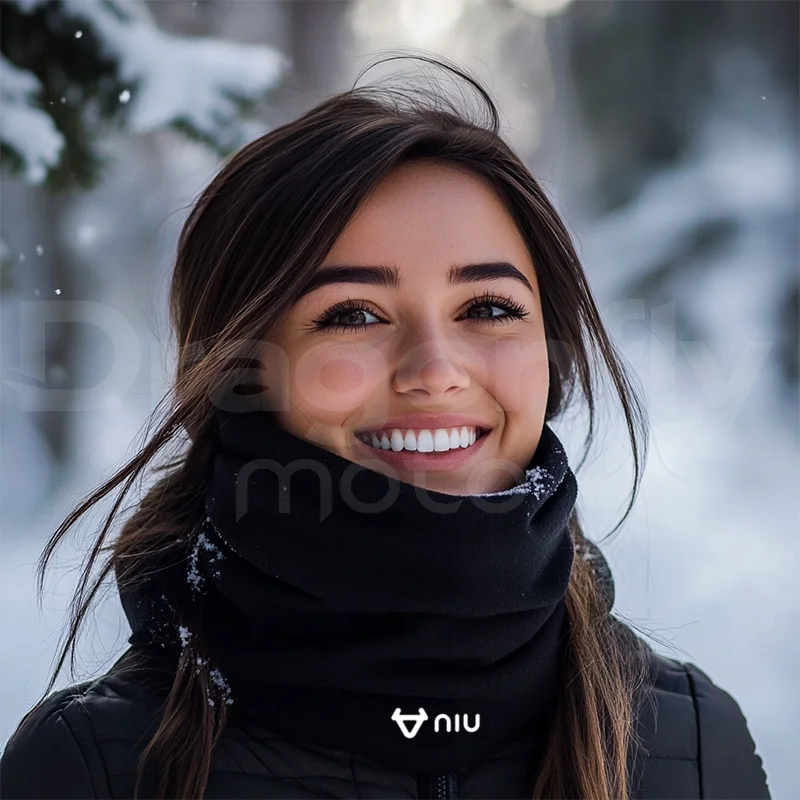 ل NIU N1 N1S M1 U1 M + NG US U + UQI U + B الشتاء دراجة نارية قناع دافئ الرجال النساء الصوف الرقبة في الهواء الطلق دفئا يندبروف وشاح #5