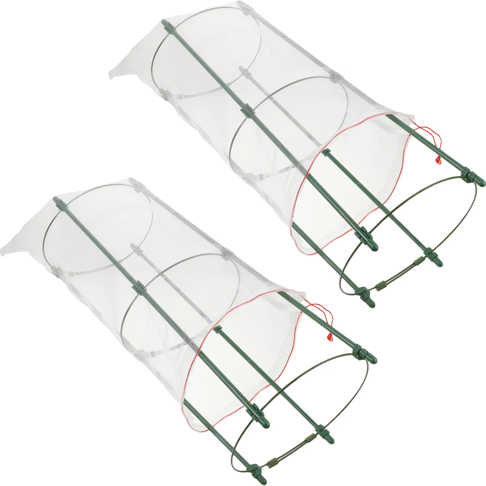

2Sets Plant Protective Cage Premium Wear-Resistant Durable Garden Tomato Cages Stakes Vegetable Trellis Mesh Bag Gardening