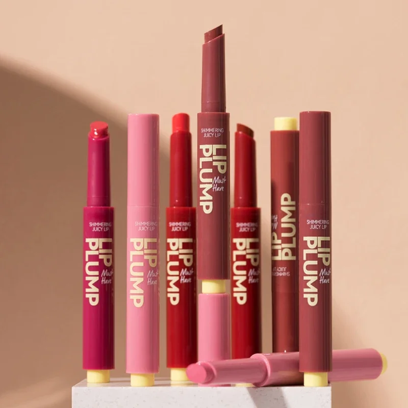 Sdotter Beauty Glazed 12 สี Shimmering Juicy ลิปสติก Moisturizing ผู้หญิง Lip Shining Lip แต่งหน้าอวบอิ่มสาวของขวัญ