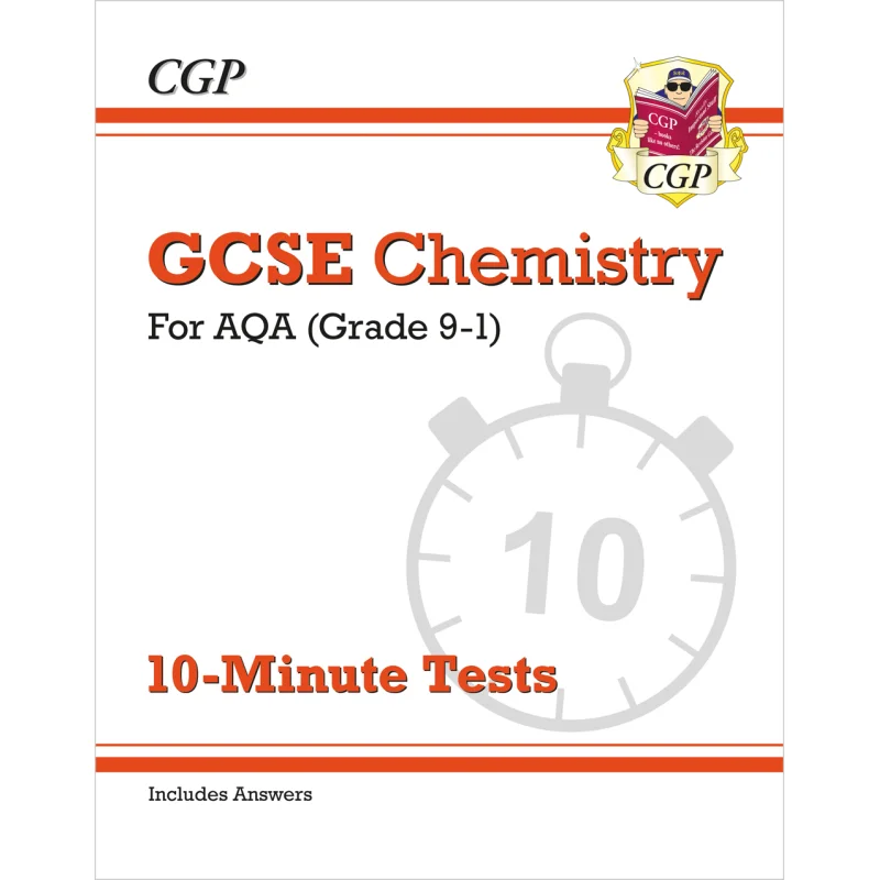 GCSE Chemistry AQA 10Minute Tests Includes Answers CGP Books Coordination Group Publications 9781782948452 Book