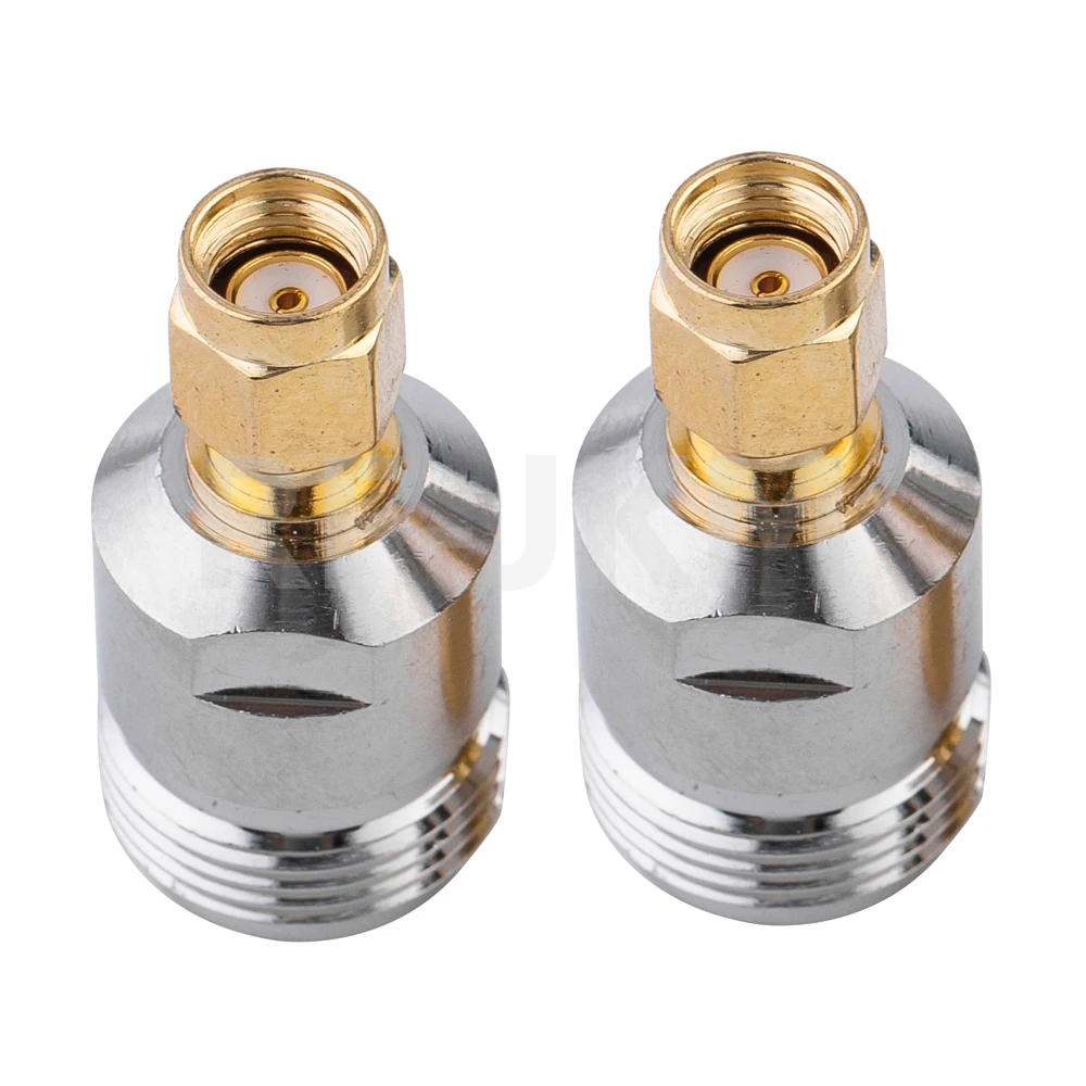 1Pcs N Vrouwelijke Jack Naar RP-SMA Mannelijke Rpsma Stekker Rechte Rf Connector Adapter