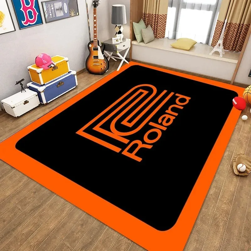 Non Slip R-Roland V-Drums Drum Mat Sound Insulation Shock Absorbing Carpet for Electronic Jazz Drum Kit Drummer Practice Room