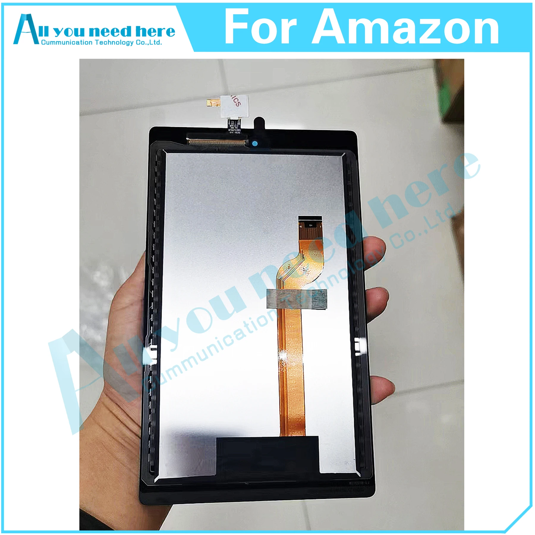 

100% Test AAA For Ama Zon Kindle Fire HD7 HD 7 9th Gen 2019 LCD Display Touch Screen Digitizer Assembly Repair Parts Replacement