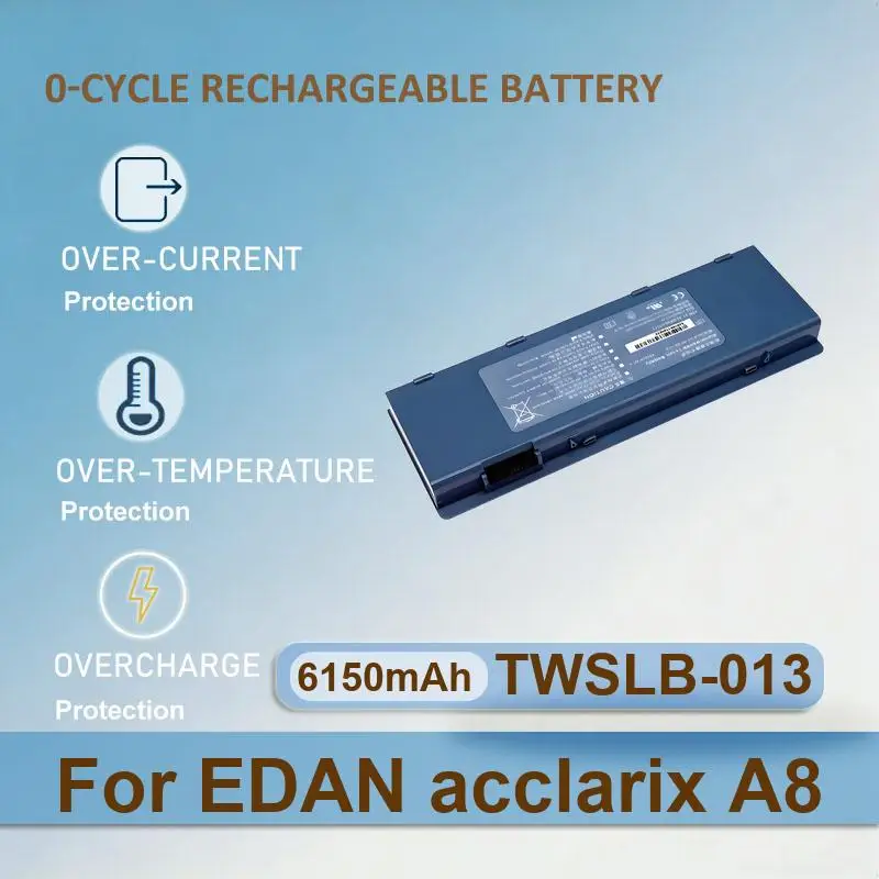 Battery For EDAN IM8F IM50 IM60 M50 M80 IM80 IM8 IM70 acclarix A8