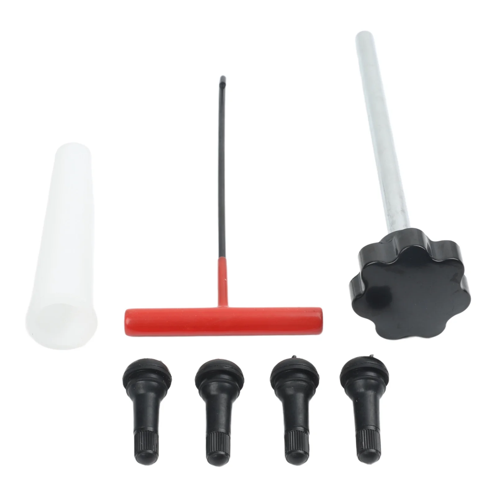 Quick Valve Replacement 7 Piece Tool Set Industrial-Grade Nylon Handles Leaking Valve Stems Repair Solid Steel Construction