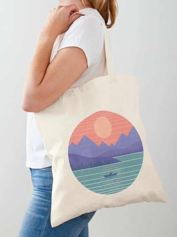 Peaceful Reflection Tote Bag large tote bag Women's bag great Women's beach bags