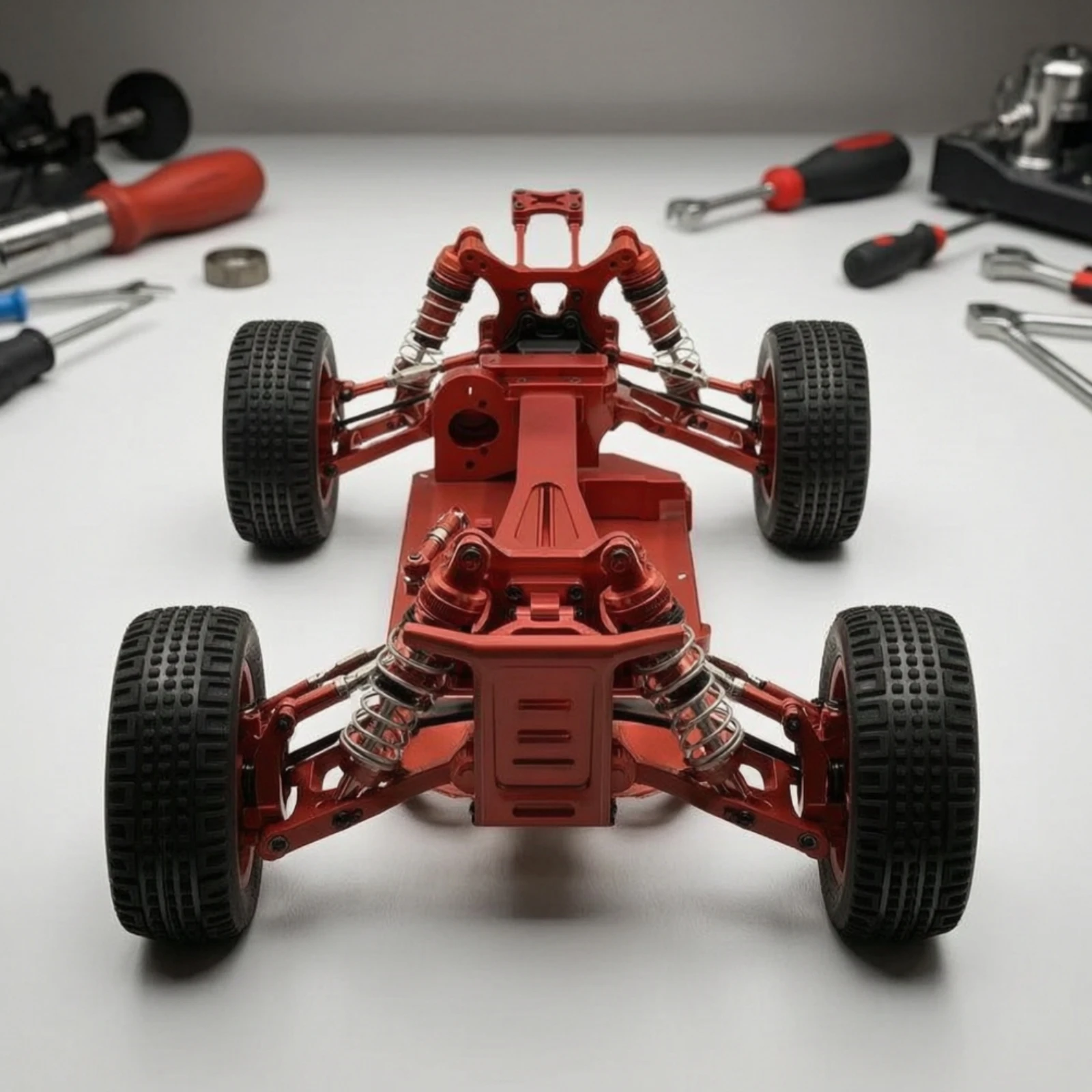 Metal Chassis Frame Preassembled Upgrade Chassis Frame Upgradeable Heavy-Duty for Builders, Custom Projects, Maintenance