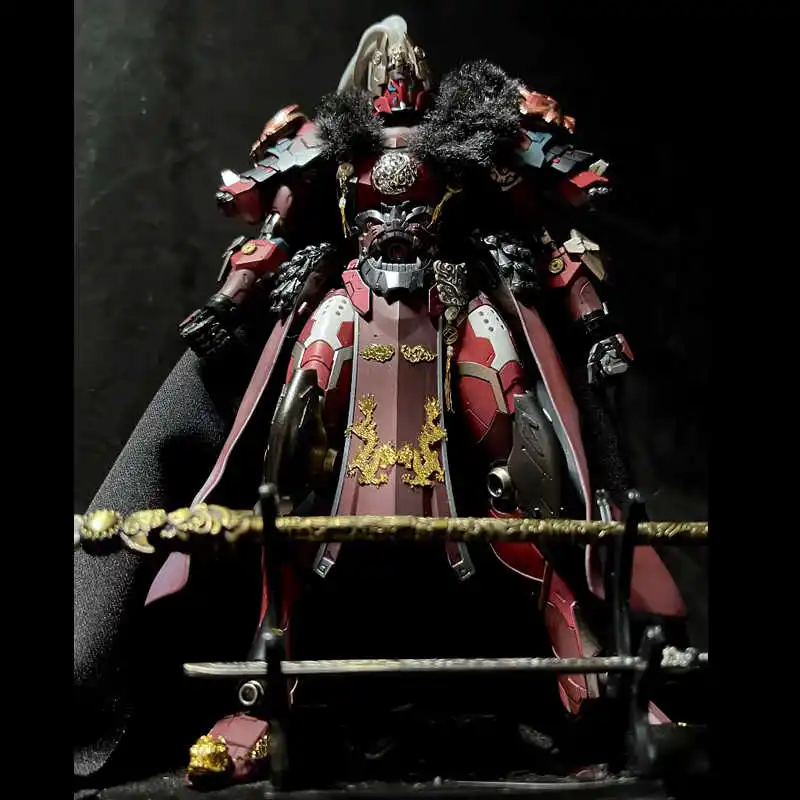 1/12 Motive Core Weiyuan Stoffumhang, National Style General, haariger Kragen, Drop Feeling Cloak, Mech Model Cloak