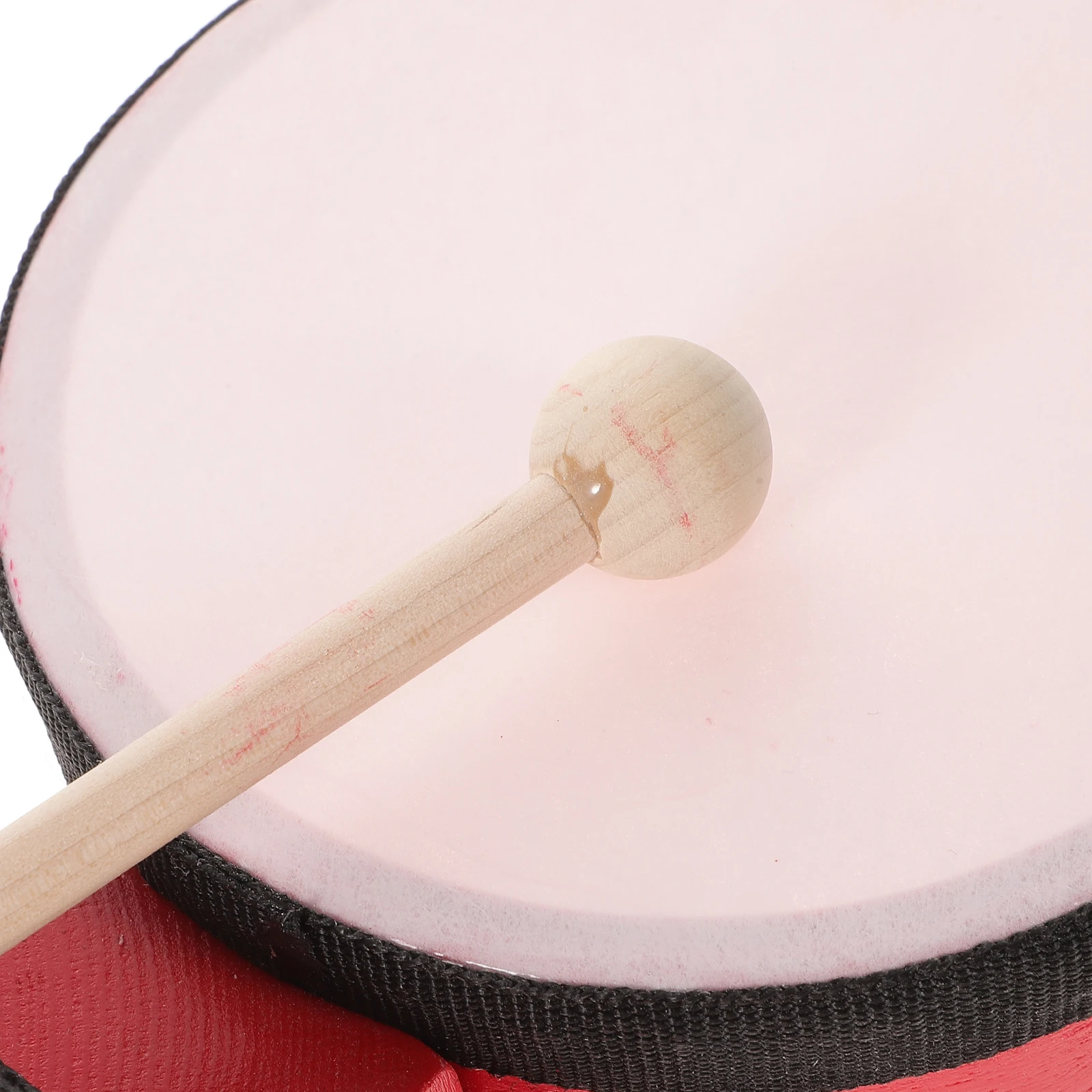 

Children's Percussion Instrument 5 inch 6 inch Bongos Drums for Kids Ages 9 12 Toddler Wood Tambourine Set Lightweight Compact