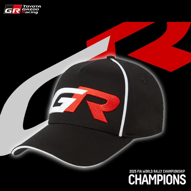 Casquette TOYOTA GAZOO Racing WRC unisexe, réglable, GR Yaris, Sports extrêmes, chapeau de championnat de rallye tout-terrain, 2025