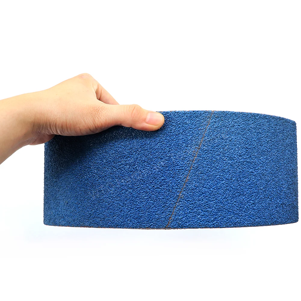 5PCS 2100 * 50mm Belt Sander Paper Zirconia Metal Sandpaper Belt for Knife Sharpening, Wood, Metal, Polishing, 40-120 Grits