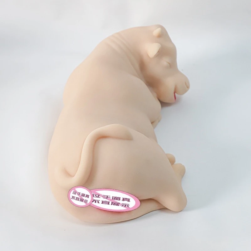 جديد ذكر الاستمناء الحيوان نصف دمية جنسية 4.1 كجم البقرة نموذج واقعية المهبل قناة الكبار ذكر الاستمناء كس يمكن إدخالها