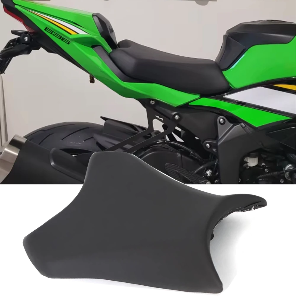ZX6R Front Rider Seat Cushion Driver Pillion Saddles For Kawasaki ZX636 ZX-6R 636 2019 20 21 2022 2023 2024 2025 ZX 6R Part Moto