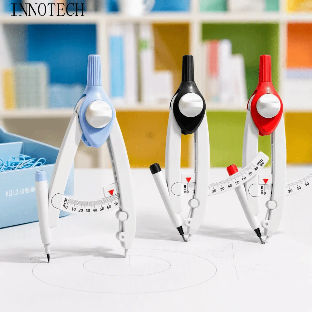 Digital Display Multifunction Drawing Compass Scale Drawing Circles Geometry Compass Precise Geometry Drawing Portable