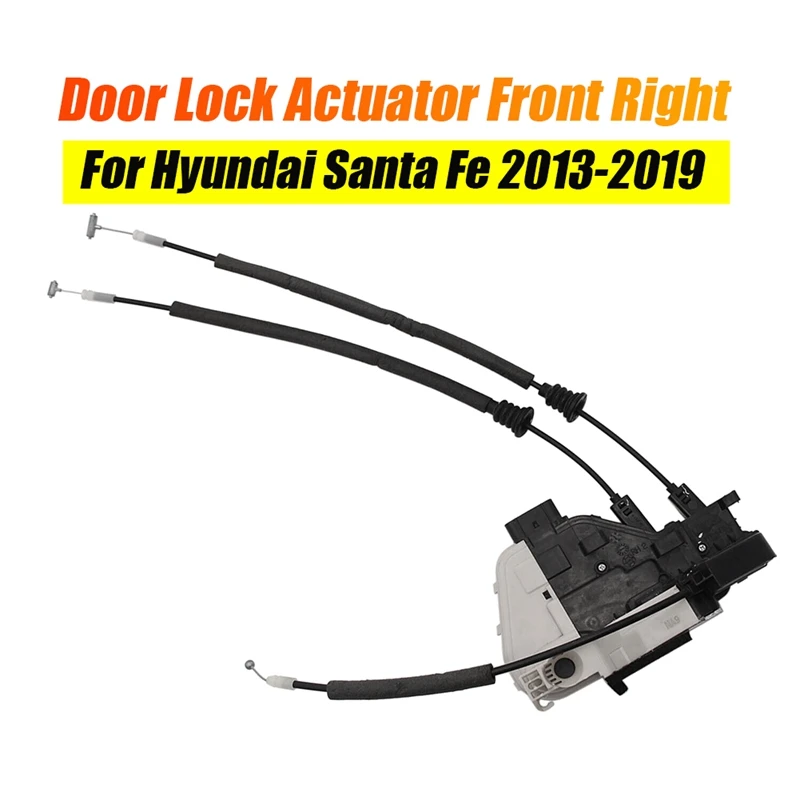 

Door Lock Actuator Latch Motor Front Right Passenger Side 81320-2W010 For Hyundai Santa Fe 2.0L 2.4L 3.3L 2013-2019 Accessories