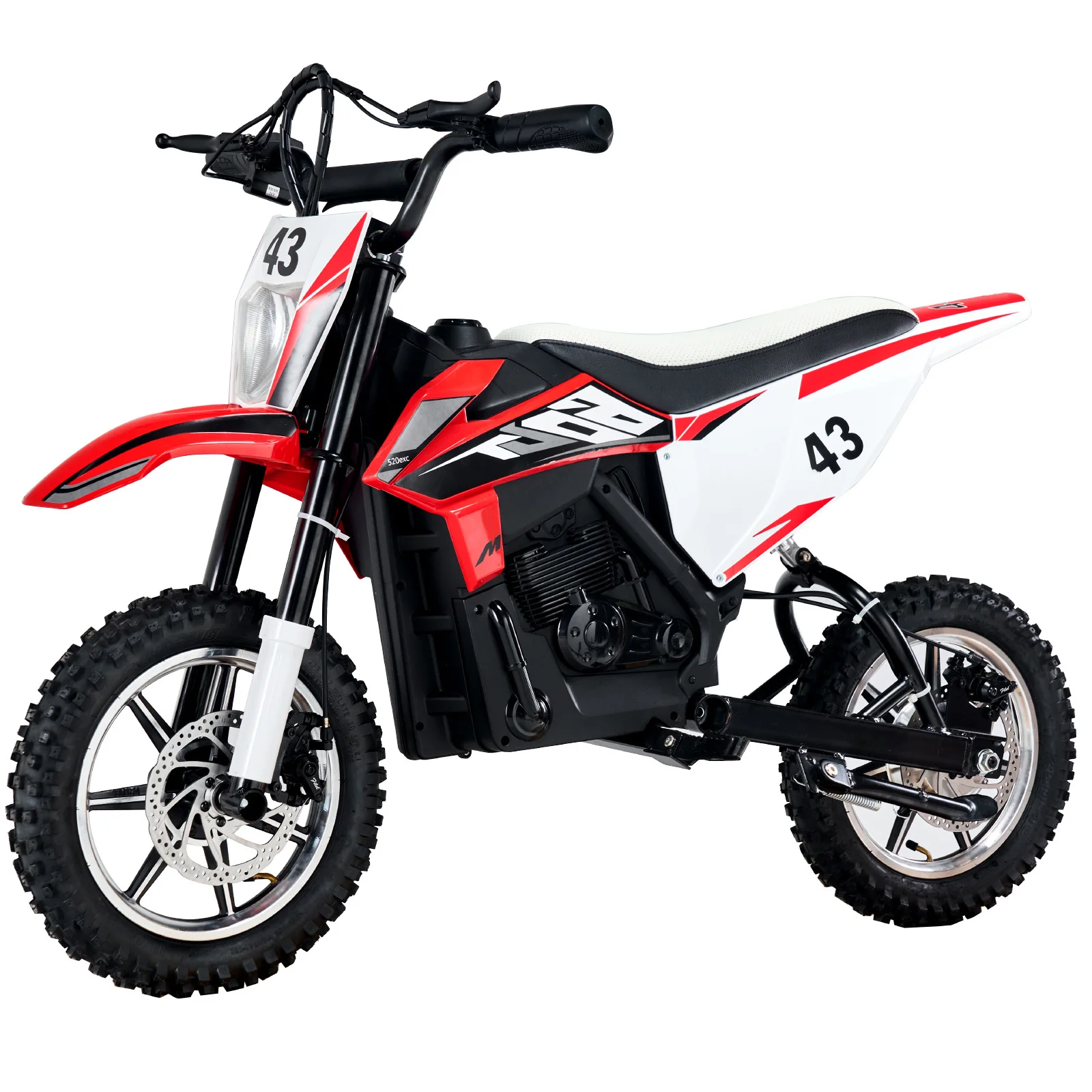 

Kids Electric Ride On Toy 36V Motorcycle with LED Lights