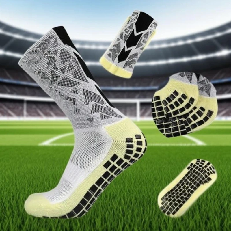 

Calcetas antideslizantes de futbol Спортивные футбольные носки Нескользящие футбольные носки с силиконовой ручкой 1 пара