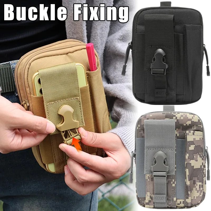 EDC Utility Gadgets Multi-purpose Waist Bag Bag Camping Hiking Outdoor Gear Cell Phone Holster Wallet Bag Phone Wallet Accessory