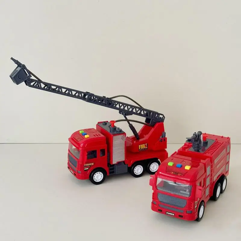 Fire Truck Toy Sound Light Water Spray Fire Truck Toy Simulation Sprinkler Toy Fireman Sam Fire Truck Educational learning toys