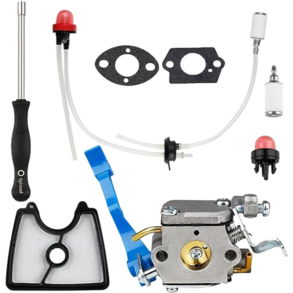 Complete Fuel System Kit for Leaf Blowers Carburetor Set Compatible with Models For 125B For 125BX and For 125BVX