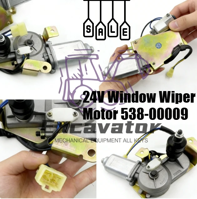 moteur-d'essuie-glace-24v-538-00009-de-remplacement-pour-excavatrice-doosan-dh220-5-dh220-7-dh215-7-dh225-7-dh300-7