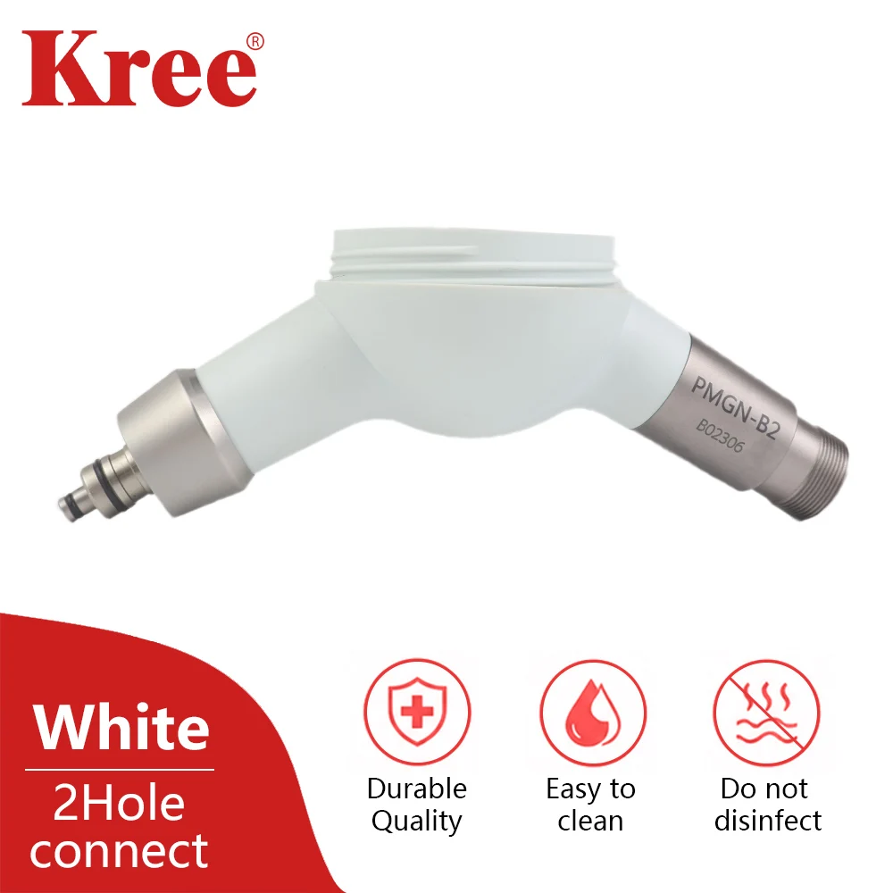 

Dental Prophy‑MATE Air Polisher White Sand Storage Body 2 Holes Quick Connect Jet Prophy Polishing Dentistry Tools